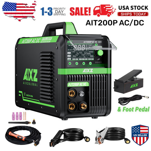 Aixz 200a tig - ac/dc, welder