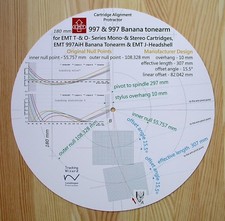 Cartridge Alignment Protractor
