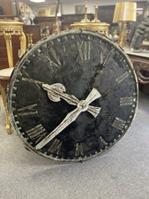 Clock Tower Face 19th Century Antique Copper French Reclaimed (105 cm Diameter)