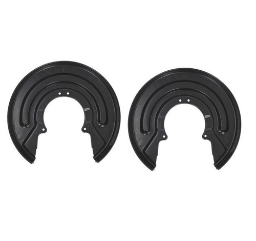 Rear brake disc dust - rear, cover