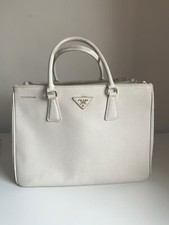 PRADA Saffiano White Double