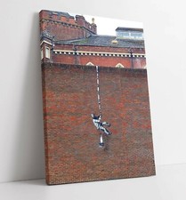 BANKSY PRISON ESCAPE 3 CANVAS