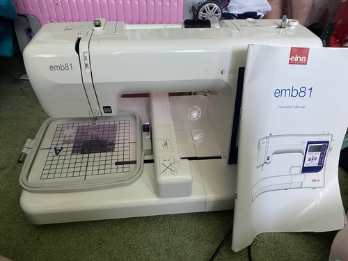 Emb81 embroidery machine - embroidery, elna