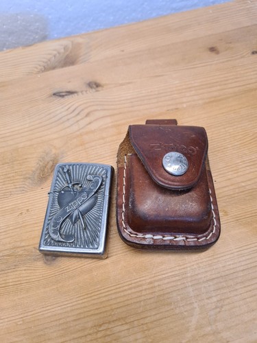 Zippo heart with sword - zippo, emblem