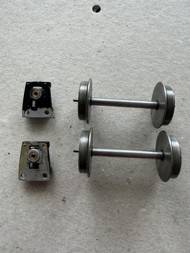Garden railway steel - railway, wheelsets