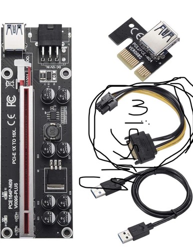 Pcie riser to 16x - to,