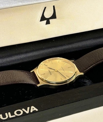 Bulova longchamp box gold - bulova, *+box*