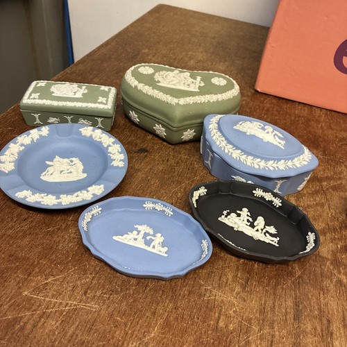 Wedgwood jasper ware mixed - 6,