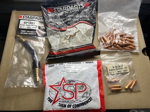 Joblot mig welder tips - of,