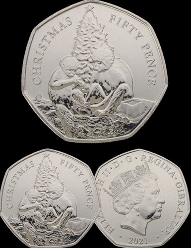 Gibraltar 50x coin sealed bag