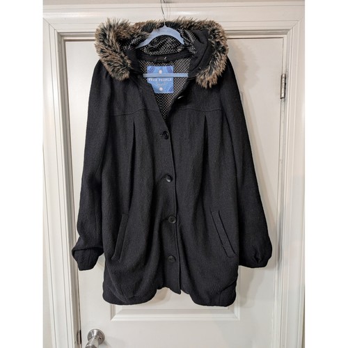 Free people black faux - people,