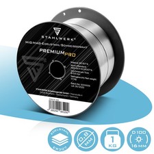 STEELWORKS MIG MAG Stainless Steel ER 307 Si Wire 0.8mm 1kg High C Content