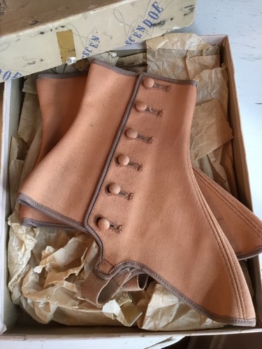 Vintage victorian spats - vintage,
