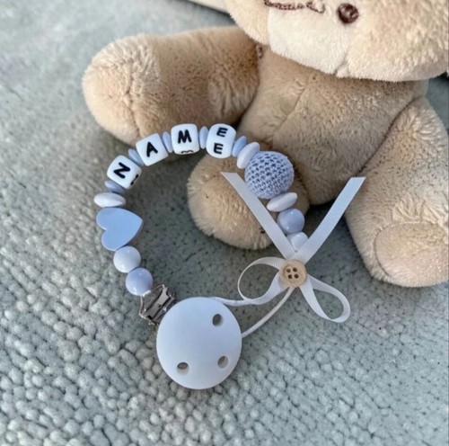 Wooden dummy clip personalised - clip,