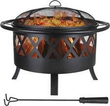 3in1 Fire Bowl Garden Fire Pit