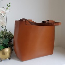 Zara Buffalo Leather Tote