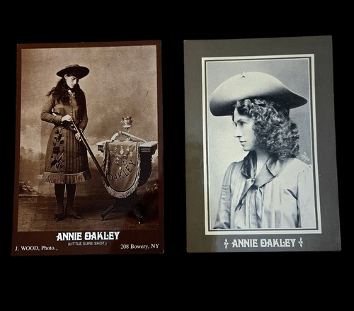 Rppc lot annie oakley - rppc,