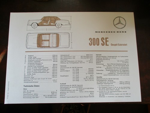 Mercedes benz brochure 300 - mercedes,