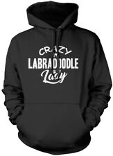 Crazy Labradoodle Lady - Dog Puppy Pet Gift  Unisex Hoodie