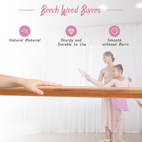 Double balance ballet - balance, barre