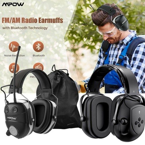 Mpow bluetooth ear defenders - ear,