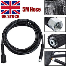 5m Replacement High Pressure Washer Hose Pipe M22 Jet Wash Lance To Spray Gun