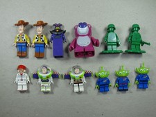 12 Genuine LEGO® Toy Story Minifigures - Woody Buzz Zurg Duke Aliens Army Men