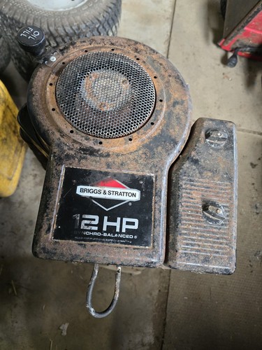 Briggs and stratton engine - and,