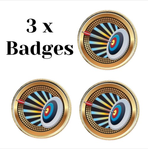 Archery lapel pin - archery,