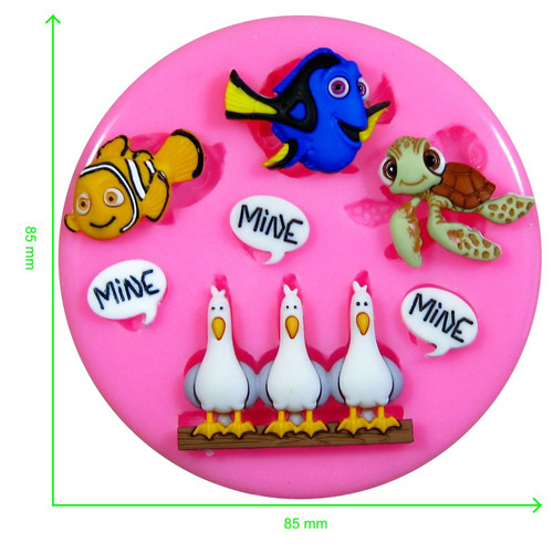 Disney finding nemo silicone - nemo,