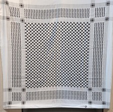 Shemagh Keffiyeh Palestine Flag Print Scarf Arab Mens Women Palestinian Wrap