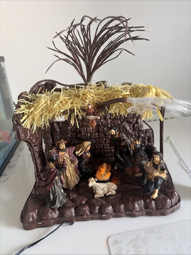 Christmas nativity light - christmas,