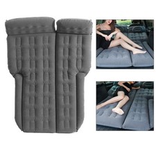 /Gray 185*110cm SUV Inflatable Mattress Travel Camping Car Air Bed Back 