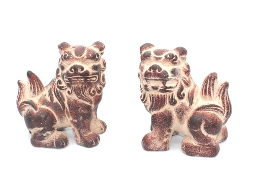 Vintage pair chinese foo - of,