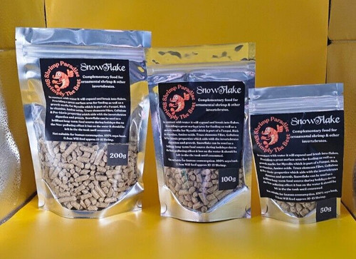 Snowflake shrimp food - , high