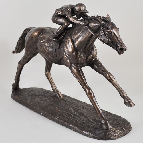 The flat cold cast bronze - the,
