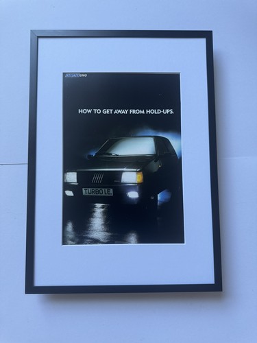 New framed print mk1 fiat - new,