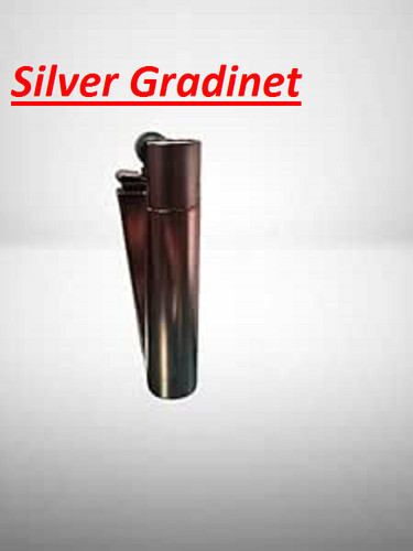Metal clipper lighter - metal, silver