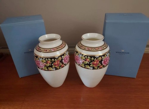 Pair wedgewood vases - pair, of