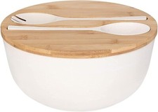 Salad Bowl with Servers Set -