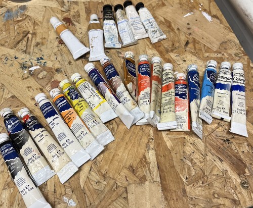 Cotman watercolours job lot - cotman,