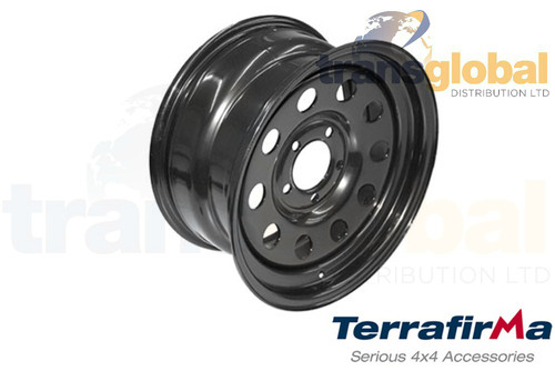 Black modular 8x16 - steel, wheel