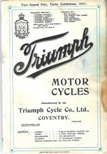 triumph project 1911 1912