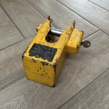 Keep It Heavy Duty Trailer Drawbar hitchlock With 2 Keys Good Order