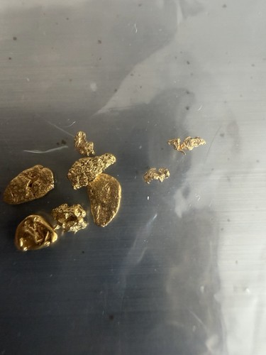 Gold bullion nuggets lot - gold,