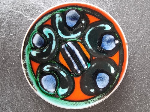 Poole pottery delphis pin - delphis, dish
