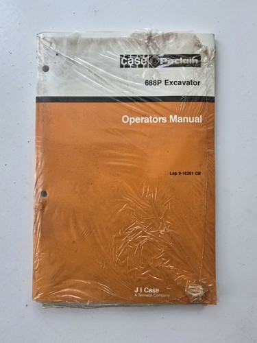 Case poclain 688p - case, excavator