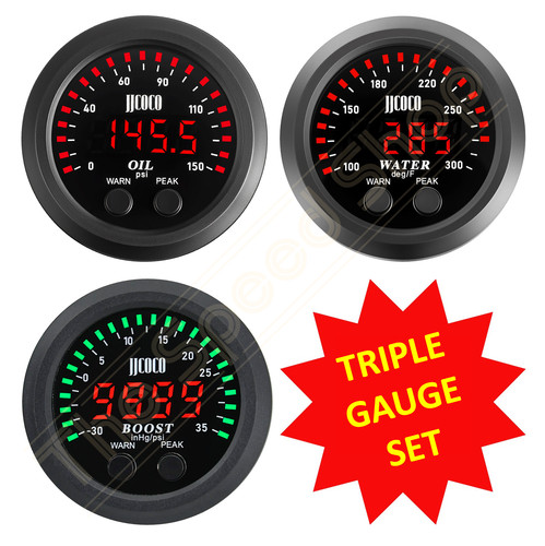 Digital gauge set oil - 3x,