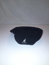 Vintage Kangol Men’s Black Hat Made In UK - Size Medium - VGC