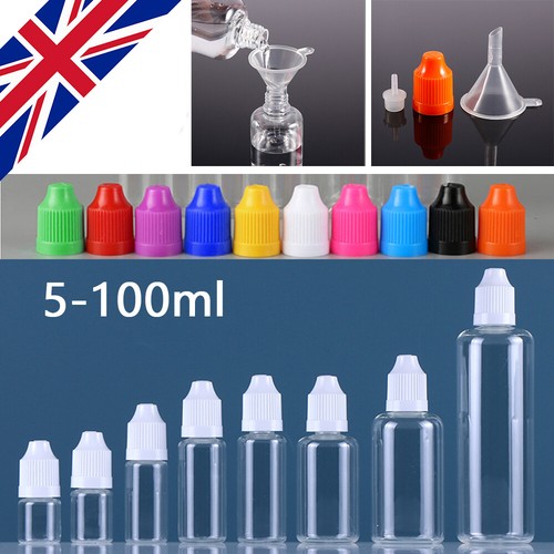 100ml dropper bottle funnel - 5-100ml, bottle+funnel